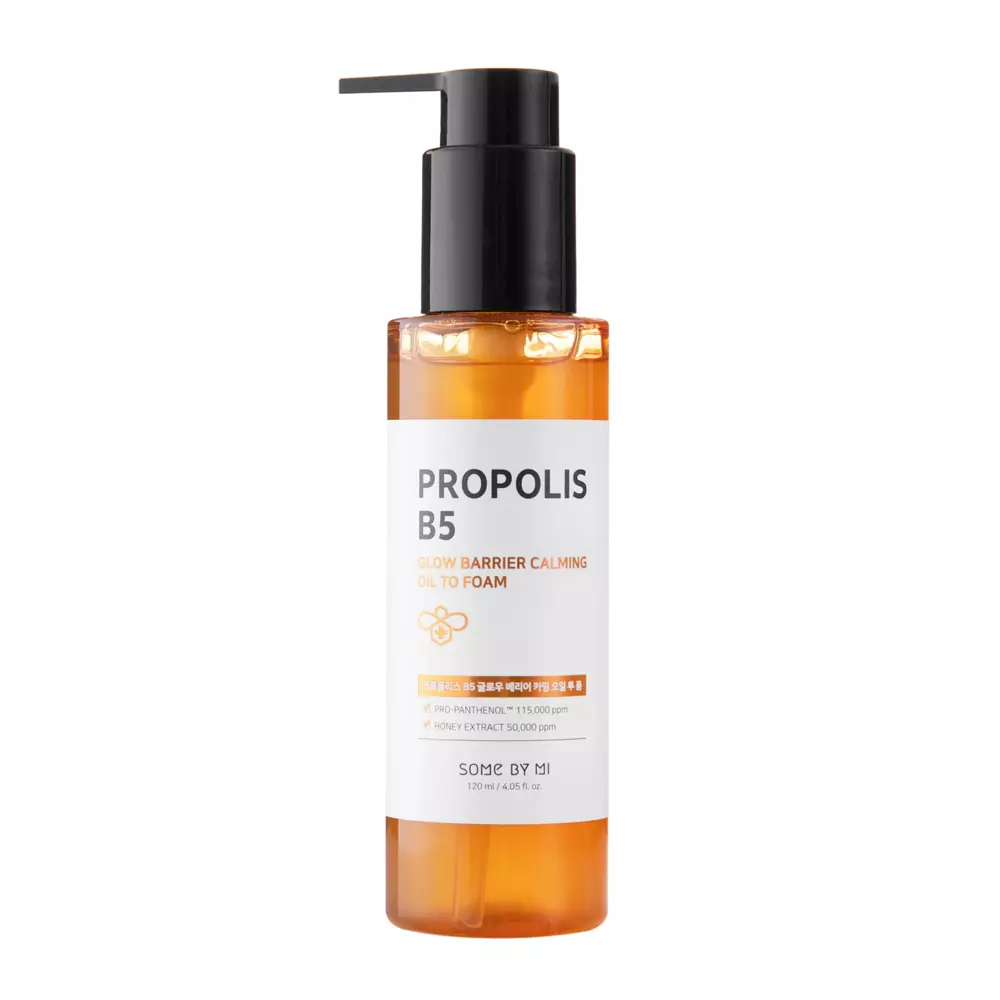 Some By Mi - Propolis B5 Glow Barrier Calming Oil To Foam - Gesichtsreinigungsöl - 120ml