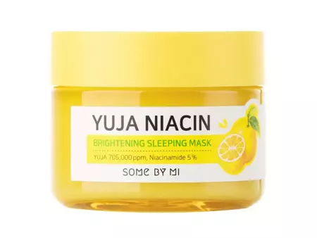 Some By Mi - Yuja Niacin Brightening Sleeping Mask  - Aufhellende Gesichtsmaske - 60g