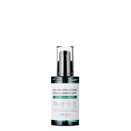 Some by Mi - AHA BHA PHA 30 Days - Miracle Serum Light - Leichtes Serum mit AHA-, BHA- und PHA-Säuren - 50ml