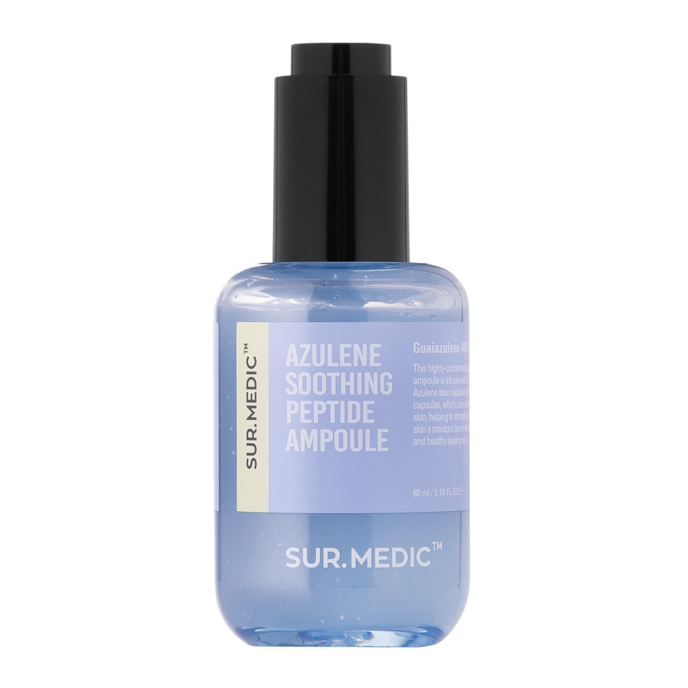 Sur.Medic+ - Azulene Soothing Peptide Ampoule - Lindernde Ampulle mit Peptiden - 80ml