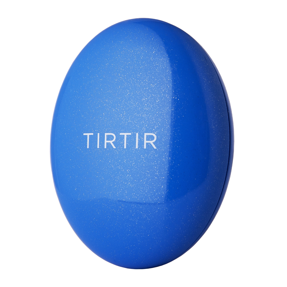 TIRTIR - Mask Fit Cool Blue Sun Cushion SPF 50+ PA++++ - Tonisierende Gesichtsfiltercreme in Kissenform - 18g