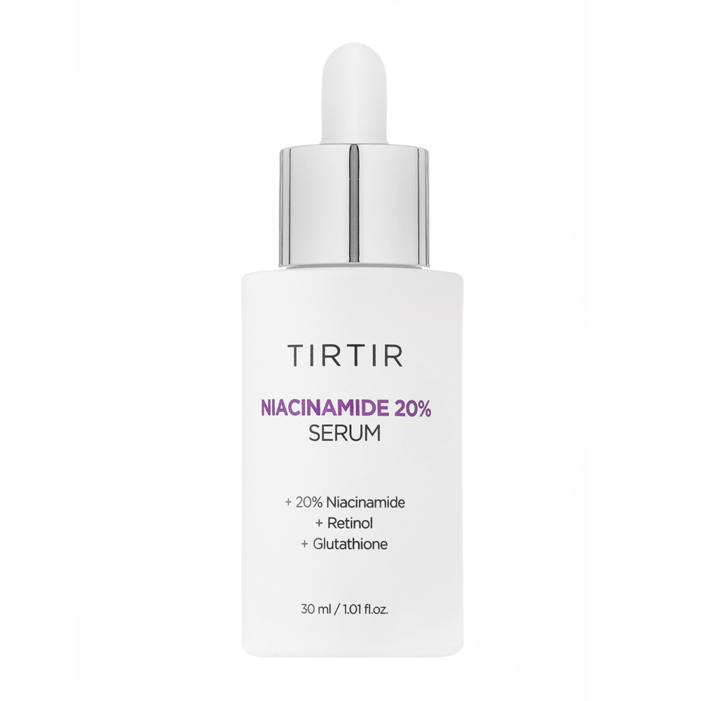 TIRTIR - Niacinamide 20% Serum - Aufhellendes und straffendes Gesichtsserum mit Niacinamid und Retinol - 30ml