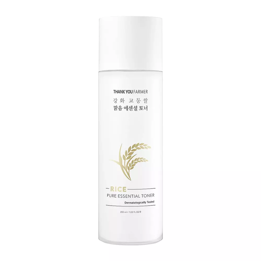 Thank You Farmer - Rice Pure Essential Toner - Feuchtigkeitsspendendes Gesichtswasser - 200ml