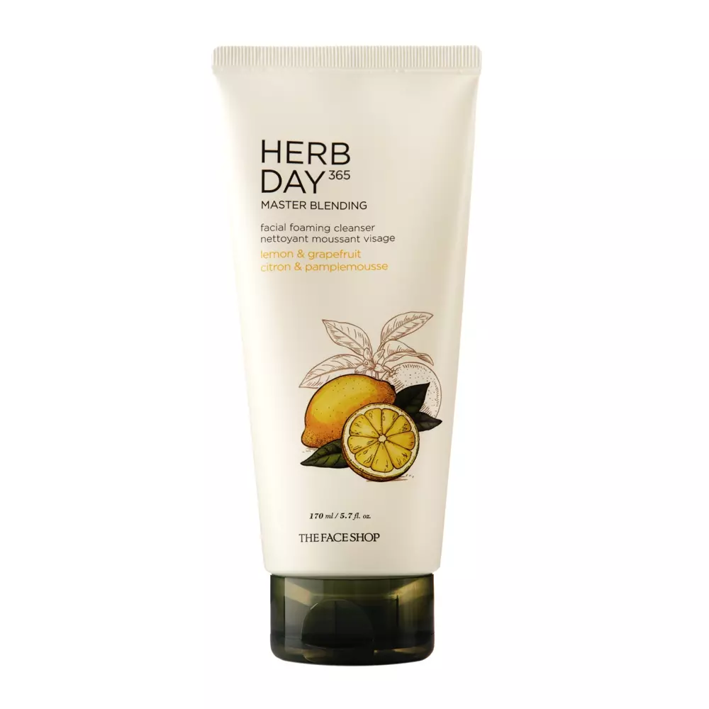 The Face Shop - Cleansing Foam Lemon&Grapefruit - Reinigungsschaum mit Zitrone und Grapefruit - 170ml