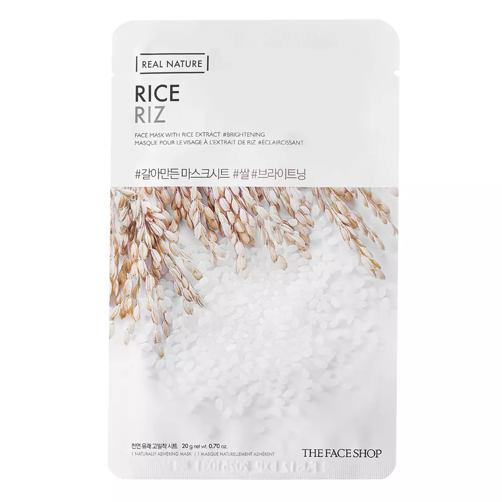 The Face Shop - Natural Mask - Rice - Reismaske - 20g