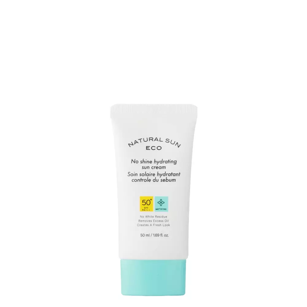 The Face Shop - Natural Sun Eco - No Shine Hydrating Sun Cream - SPF 50+ PA+++ - Sonnenschutzcreme - 50ml