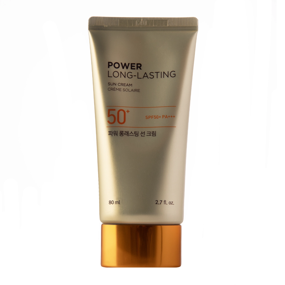 The Face Shop - Power Long - Lasting - Sun Cream SPF 50+ PA+++ - Wasserfeste Filtercreme - 80ml