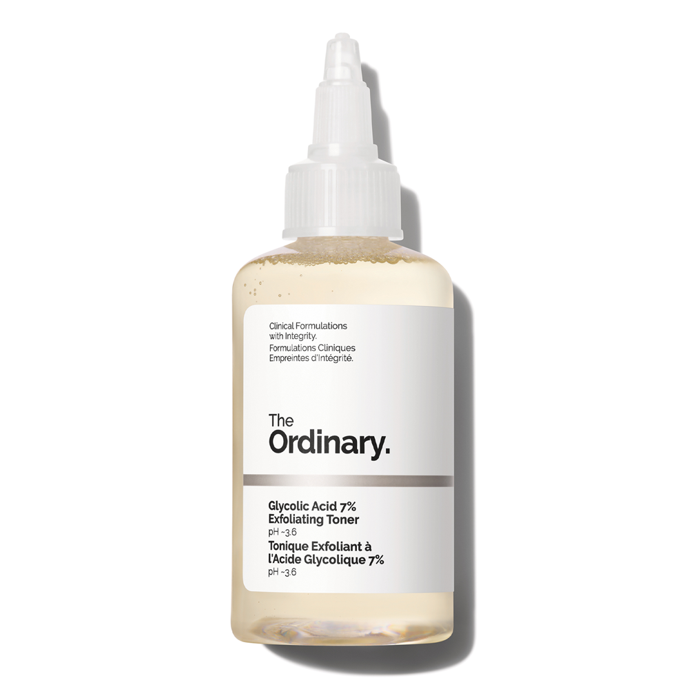 The Ordinary - Glycolic Acid 7% Exfoliating Toner - Peeling Gesichtswasser mit 7% Glykolsäure - 100ml