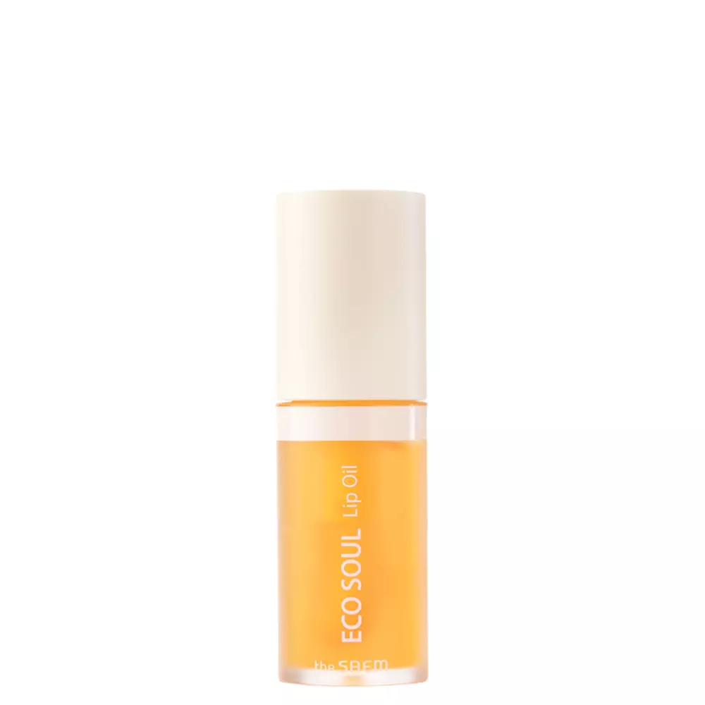 The Saem - Eco Soul Lip Oil - Feuchtigkeitsspendendes Lippenöl - 03 Grapefruit - 6ml