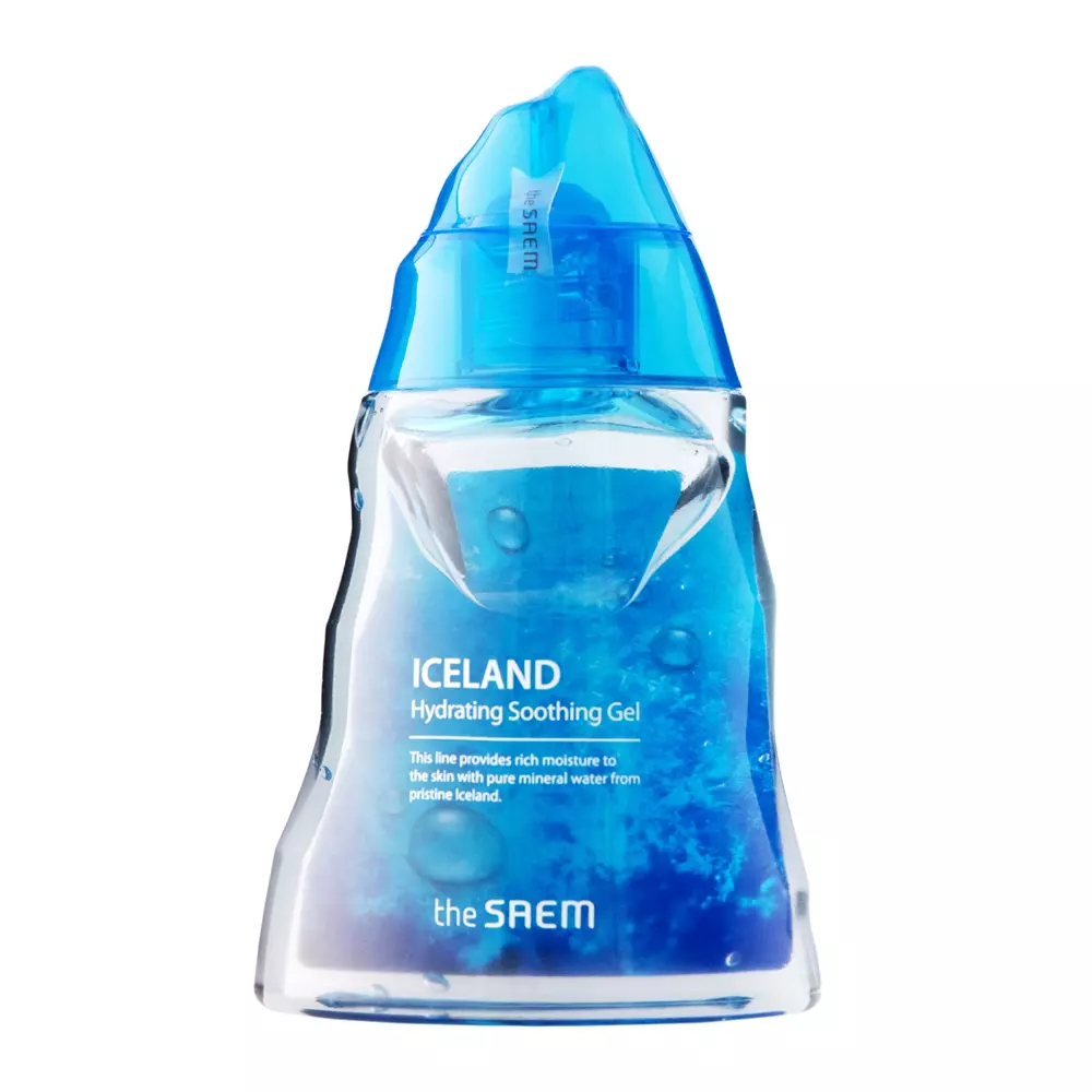 The Saem - Iceland Hydrating Soothing Gel - Feuchtigkeitsspendendes Gel für Gesicht und Körper - 150ml