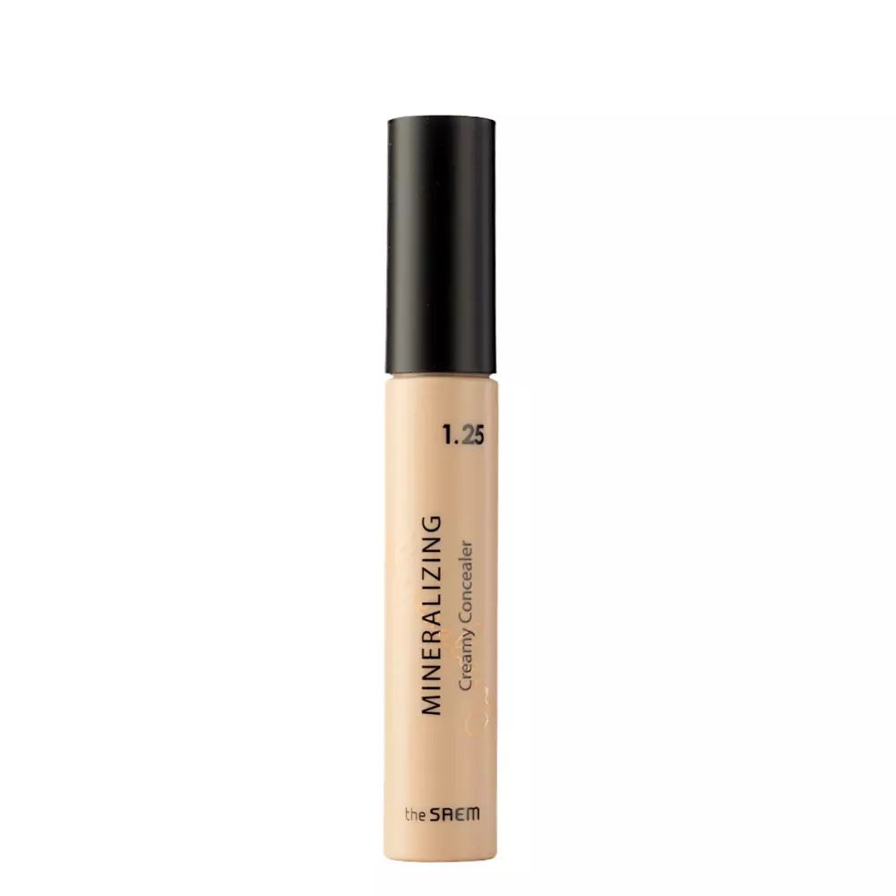 The Saem - Mineralisierender cremiger Concealer - SPF30/PA++ - Concealer mit SPF - 1.25 Creme Latte - 6ml