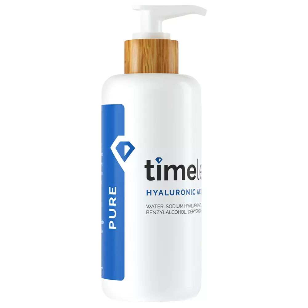 Timeless - Skin Care - Hyaluronic Acid 100% Pure Serum - Serum mit Hyaluronsäure - 240ml