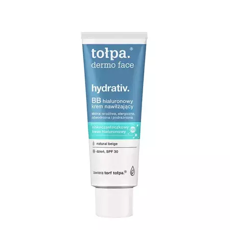 Tolpa - Dermo Face - Hydrativ BB SPF30 - Hyaluronsäure-Feuchtigkeitscreme - 40ml