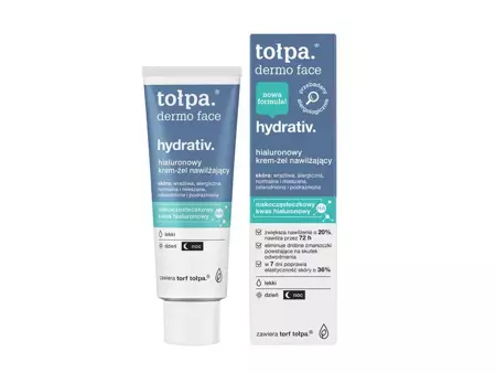 Tołpa - Dermo Face - Hydrativ - Feuchtigkeitsspendende Creme-Maske mit Hyaluronsäure - 40ml