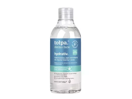 Tołpa - Dermo Face Hydrativ - Mizellare Gesichts- und Augenreinigung mit Hyaluronsäure - 400ml