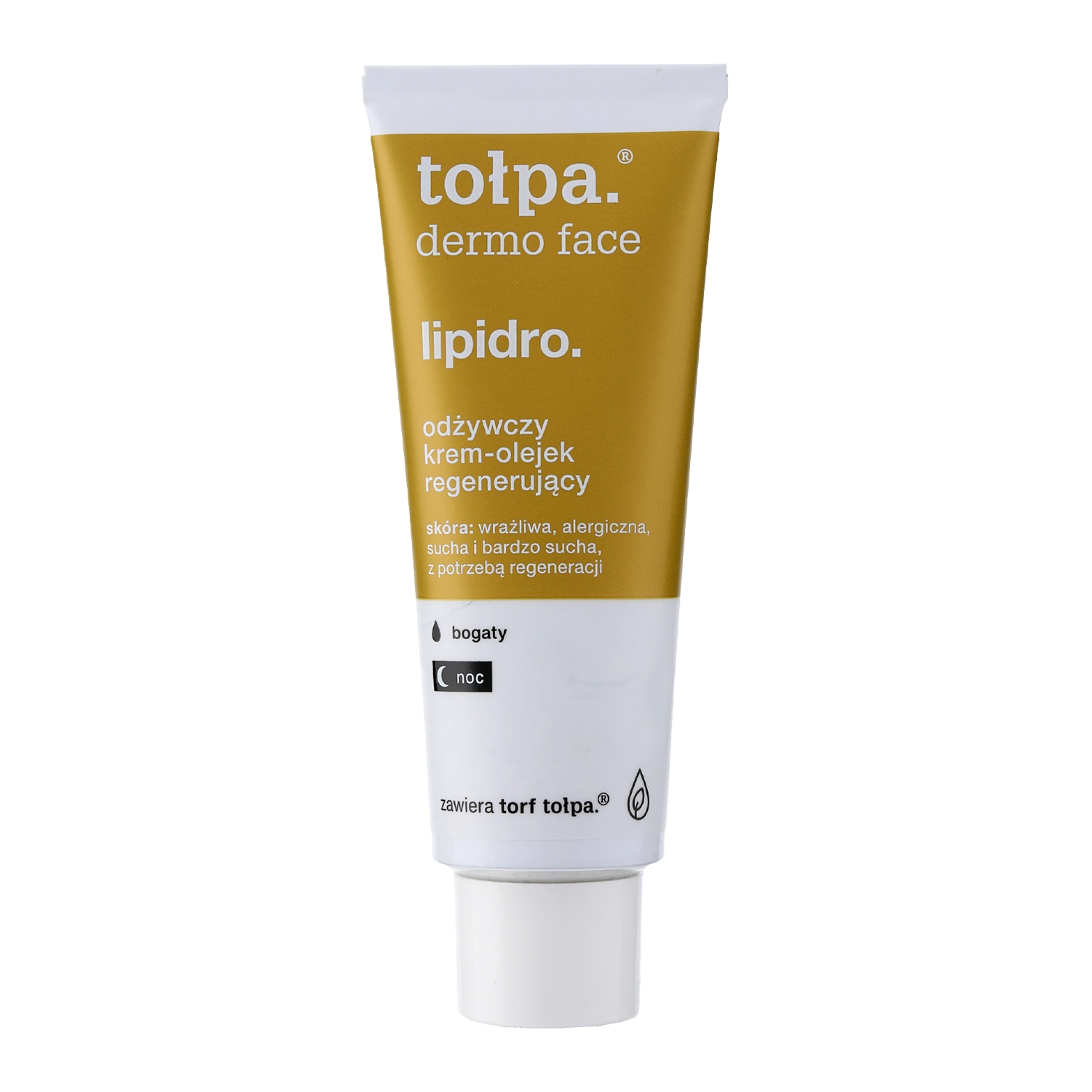 Tolpa - Dermo Face Lipidro -  Nährendes regenerierendes Nachtcreme-Öl - 40ml