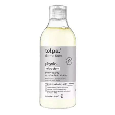 Tołpa - Dermo Face Physio Microbiome - Mizellenlotion für Gesicht und Augenreinigung - 400ml