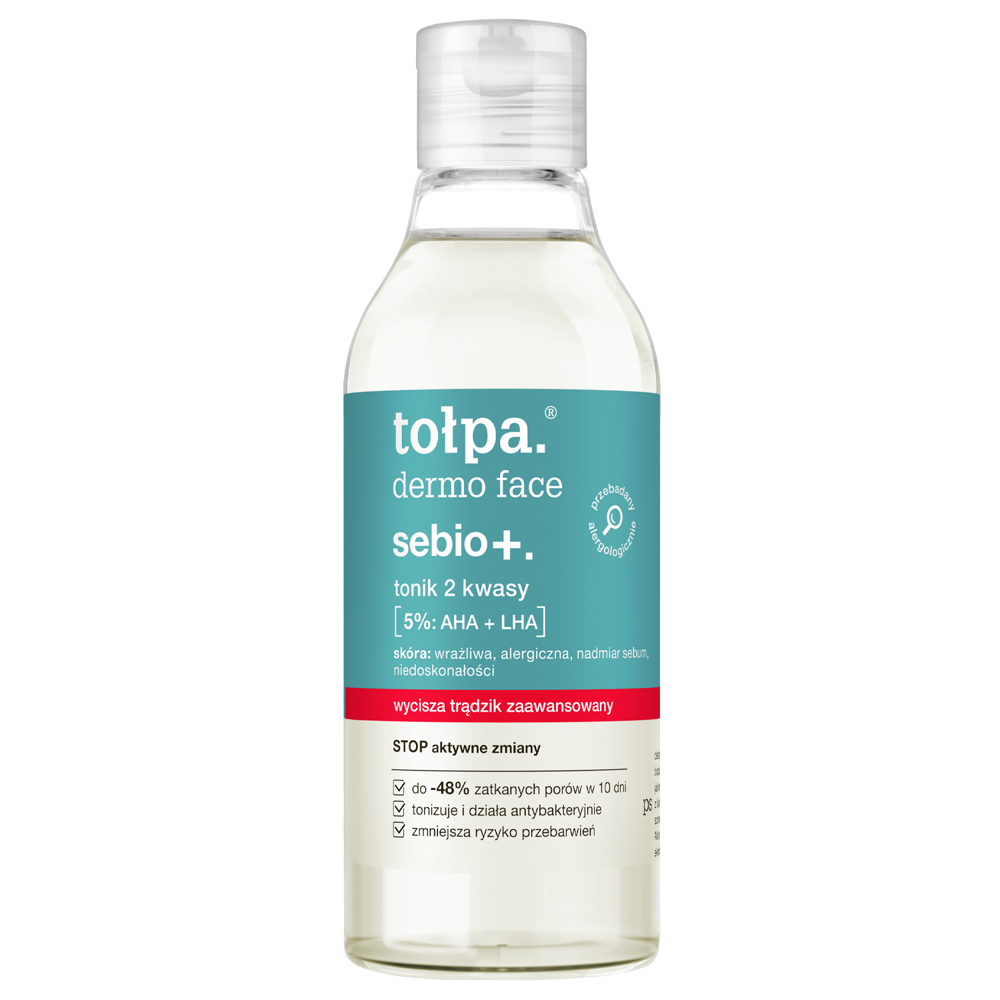 Tołpa - Dermo Face Sebio+ - 2 Säuren Gesichtswasser - 200ml