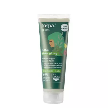 Tolpa - Green S.O.S. Head Skin - Reinigende Detox-Maske - 100ml