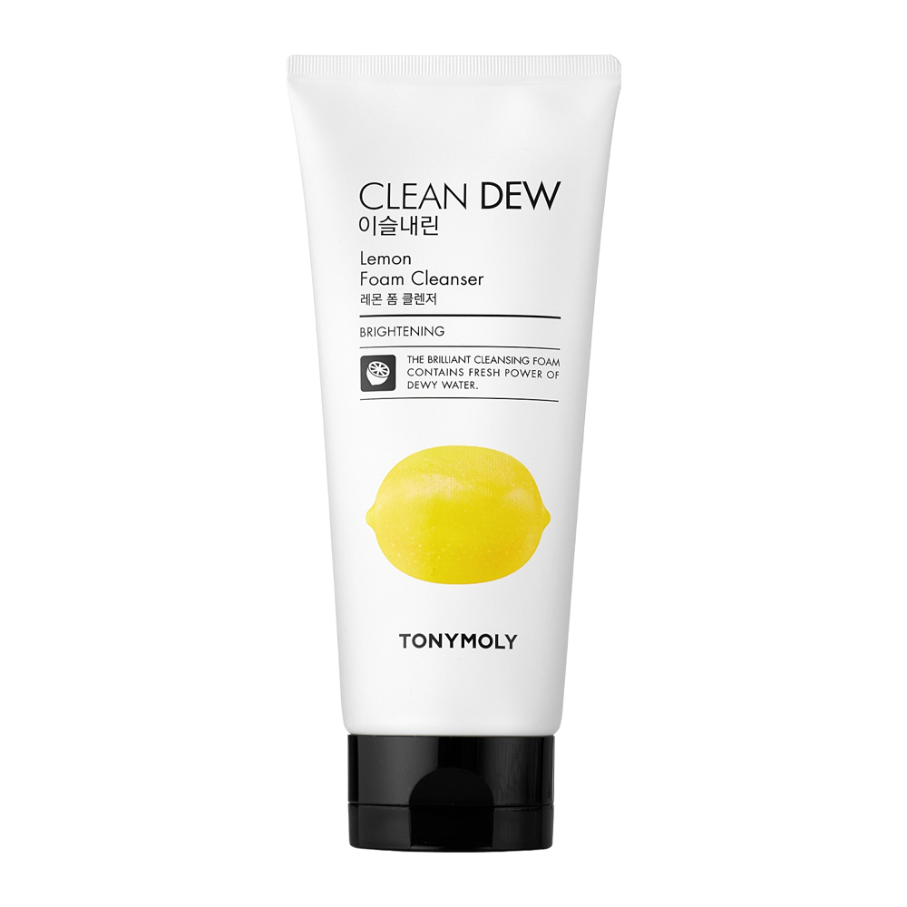 TonyMoly - Clean Dew Brightening Foam Cleanser Lemon - Gesichtsreinigungsschaum - 180ml