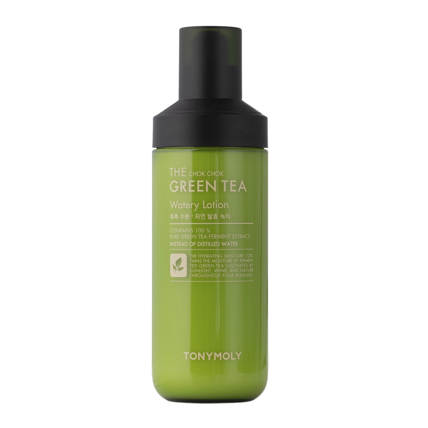 TonyMoly - The Chok Chok Green Tea Watery Lotion - Feuchtigkeitsspendende Gesichtslotion mit grünem Tee - 160ml