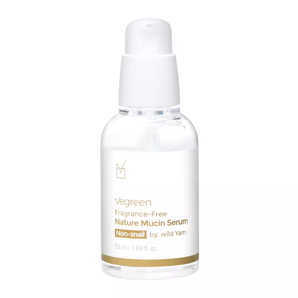 Vegreen - Fragrance-Free Nature Mucin Serum - Parfümfreies Regenerierendes Gesichtsserum - 50ml