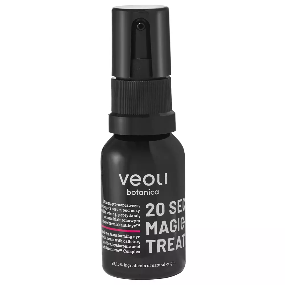 Veoli Botanica - 20 Seconds Magic Eye Treatment - Straffendes und reparierendes Serum unter die Augen und auf die Augenlider - 15ml