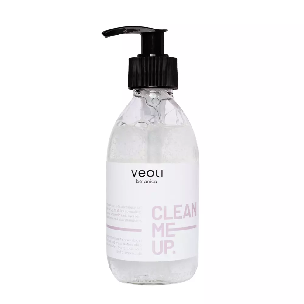 Veoli Botanica - Clean Me Up - Reinigendes und erfrischendes Gesichtswaschgel - 190ml