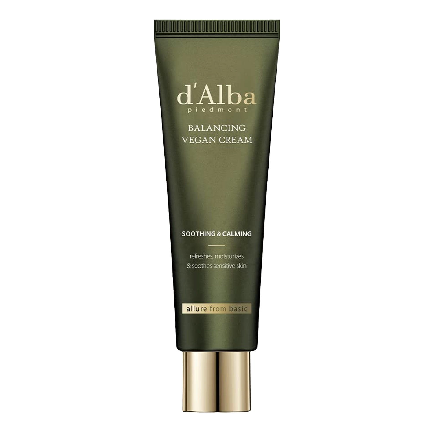 d'Alba - Mild Skin Balancing Vegan Cream - Feuchtigkeitsspendende und lindernde Gesichtscreme - 55ml