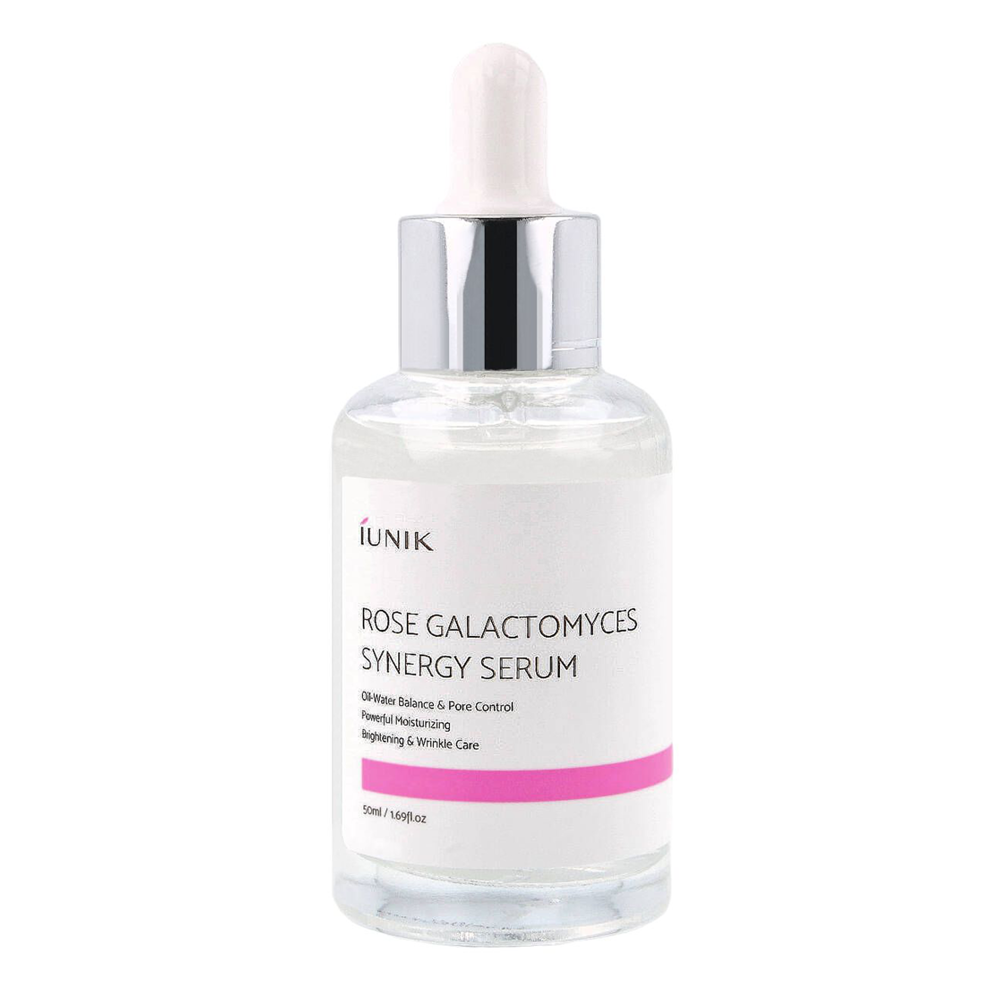 iUNIK - Rose Galactomyces Synergy Serum - Feuchtigkeitsspendendes und straffendes Serum - 50ml