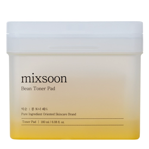 Mixsoon - Bean Toner Pad - Feuchtigkeitsspendende Gesichtspads mit Sojaextrakt - 70 Stk.