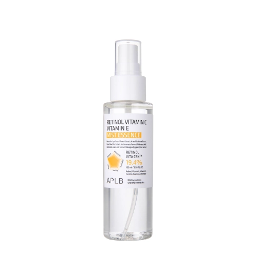 APLB - Retinol Vitamin C Vitamin E Mist Essence - Gesichtsnebel-Essenz mit Retinol und den Vitaminen C und E - 105ml