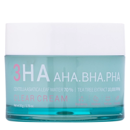 Esfolio - 3HA Clear Cream - Gesichtscreme mit Säuren - 50ml