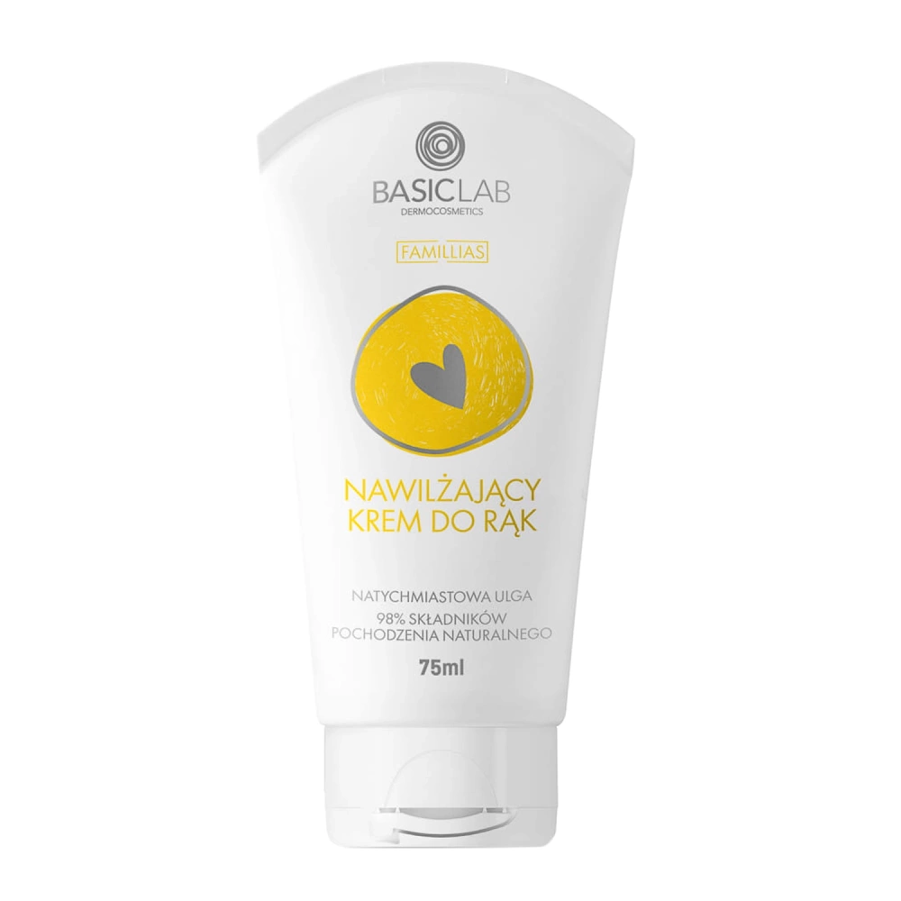 BasicLab - Famillias - Feuchtigkeitsspendende Handcreme - 75ml