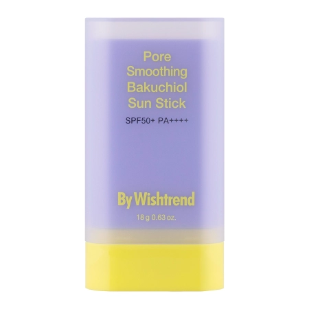 By Wishtrend - Pore Smoothing Bakuchiol Sun Stick SPF50+ PA++++ - Gesichtssonnenschutz-Stift - 18g
