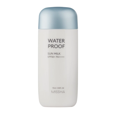 Missha - All-Around Safe Block Waterproof Sun Milk SPF50+/PA++++ - Wasserfeste Gesichtscreme - 70ml
