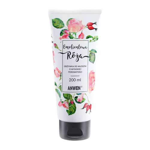 Anwen - Emolliens Rose – Spülung für Haare mit hoher Porosität - 200ml