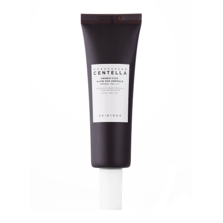 SKIN1004 - Madagaskar Centella Probio-Cica Glow Sun Ampulle SPF50+ PA++++ - Feuchtigkeitsspendende Filtercreme - 50ml