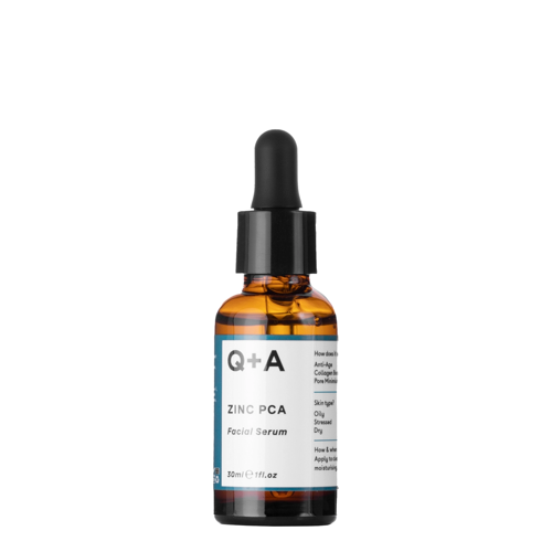 Q+A - Zinc PCA - Facial Serum - Heilend-regenerierendes Gesichtsserum mit Zink PCA- 30ml