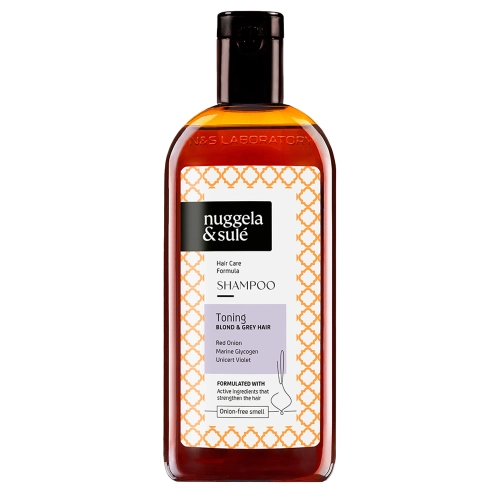 Nuggela & Sule - Toning Shampoo - Tönendes Shampoo für blondes und aufgehelltes Haar - 250ml