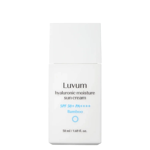 Luvum - Bamboo Hyaluronic Moisture Sun Cream - Feuchtigkeitsspendende Gesichtscreme mit Sonnenschutz - 50ml