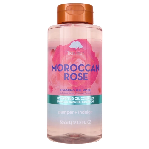 Tree Hut - Foaming Gel Wash Marokkanische Rose - Schäumendes Duschgel Marokkanische Rose - 532ml