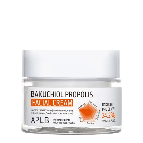 APLB - Bakuchiol Propolis Facial Cream - Straffende Gesichtscreme - 55ml