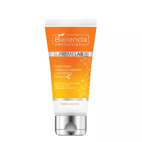Bielenda Professional - Supremelab - Energy Boost - Brightening & Nourishing Face Mask with Ultra-Stable Vitamin C - Aufhellende und nährende Gesichtsmaske mit ultrastabilem Vitamin C - 70ml