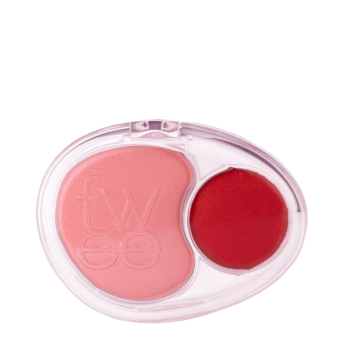 Fwee - Mellow Dual Blusher - Dual Rouge - RD01 Follow Me - 7.2g
