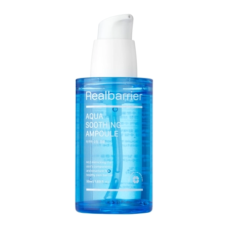 Real Barrier - Aqua Soothing Ampoule - Feuchtigkeitsspendendes Gesichtsserum - 50ml