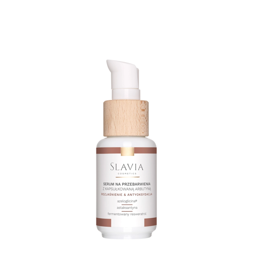 Slavia Cosmetics - Serum gegen Verfärbungen mit eingekapseltem Arbutin - 30 ml