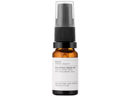 Evolve Organic Beauty - Hyaluronic Serum 200 - Feuchtigkeitsspendendes Hyaluronsäure-Serum - 10ml