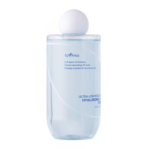 Isntree - Ultra - Low Molecular Hyaluronic Acid Toner - Hyaluronsäure Gesichtswasser - 300ml