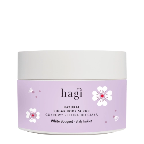 Hagi - Zucker-Körperpeeling - Weißes Bouquet - 200g